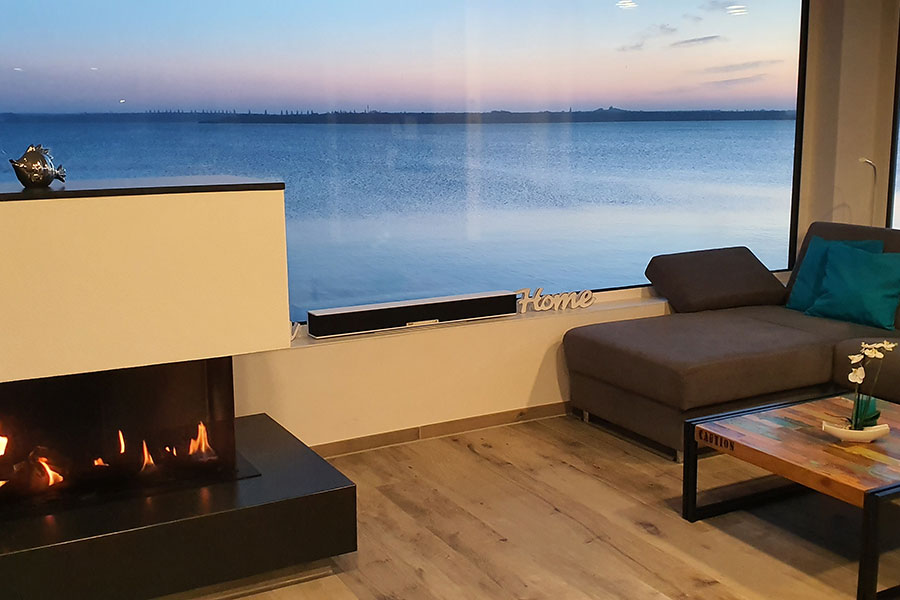 Kamin im Wohnbereich